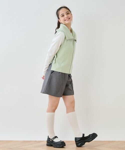 pom ponette junior / ポンポネット ジュニア ショート・ハーフ・半端丈パンツ | 【130cmあり】レースポケットショートパンツ | 詳細25