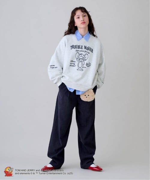 pom ponette junior / ポンポネット ジュニア その他パンツ | コーデュロイテーパードパンツ | 詳細13