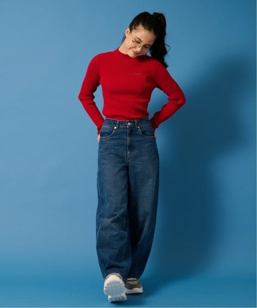 pom ponette junior / ポンポネット ジュニア その他パンツ | ベルトつきバレルシルエットパンツ | 詳細13