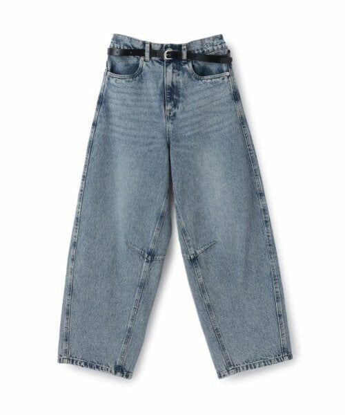 pom ponette junior / ポンポネット ジュニア その他パンツ | ベルトつきバレルシルエットパンツ | 詳細15