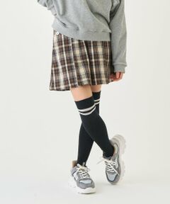 pom ponette junior / ポンポネット ジュニア ショート・ハーフ・半端丈パンツ | ボタンタックキュロット