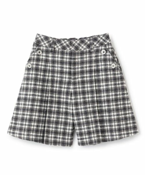 pom ponette junior / ポンポネット ジュニア ショート・ハーフ・半端丈パンツ | ボタンタックキュロット | 詳細12
