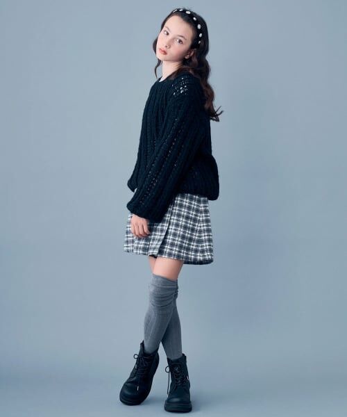 pom ponette junior / ポンポネット ジュニア ショート・ハーフ・半端丈パンツ | ボタンタックキュロット | 詳細17