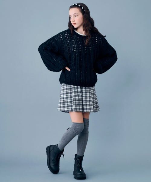 pom ponette junior / ポンポネット ジュニア ショート・ハーフ・半端丈パンツ | ボタンタックキュロット | 詳細19