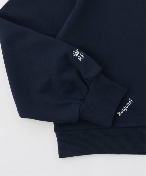 pom ponette junior / ポンポネット ジュニア スウェット | 【130cmあり】パリ柄刺しゅうプルオーバー | 詳細18