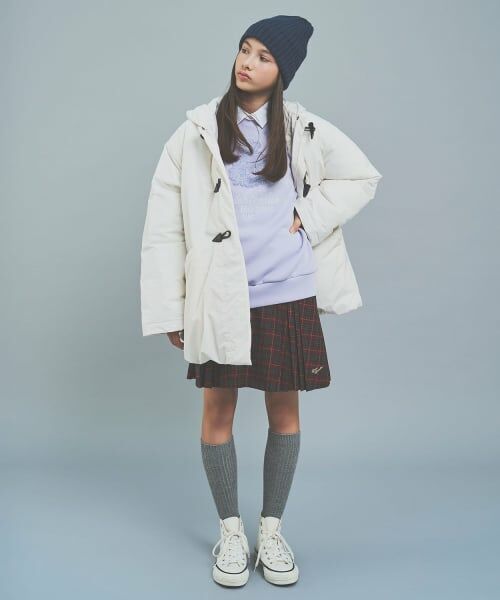 pom ponette junior / ポンポネット ジュニア スウェット | 衿つきエンブレム刺しゅうトップス | 詳細13