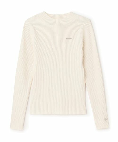 pom ponette junior / ポンポネット ジュニア ニット・セーター | 【GOOD PRICE】【130cmあり】プチハイネックプルオーバー(オフ ホワイト)
