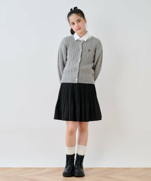 pom ponette junior / ポンポネット ジュニア ニット・セーター | 多釦カーデ＋シャツセット | 詳細16