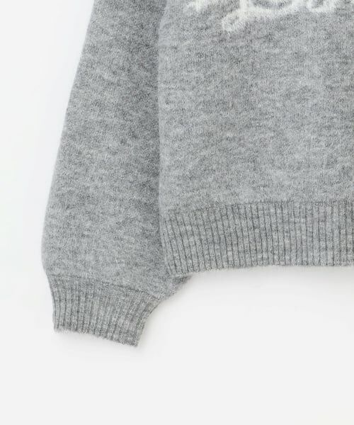 pom ponette junior / ポンポネット ジュニア ニット・セーター | ロゴジャカードニットプルオーバー | 詳細4