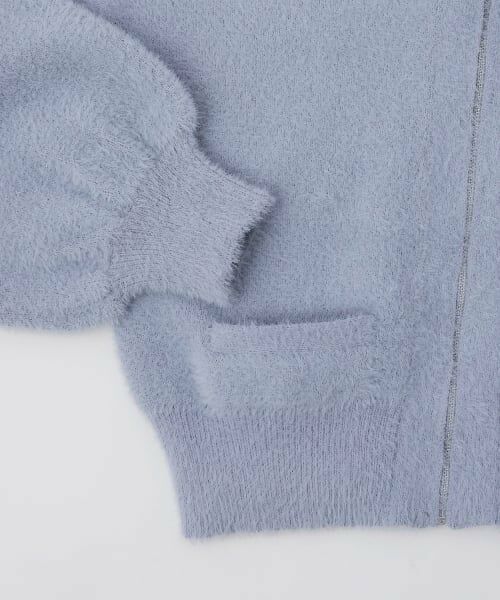 pom ponette junior / ポンポネット ジュニア パーカー | 【130cmあり】シャギーニットパーカ | 詳細4
