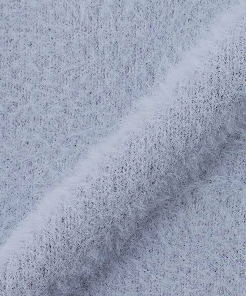 pom ponette junior / ポンポネット ジュニア パーカー | 【130cmあり】シャギーニットパーカ | 詳細5