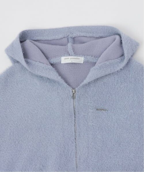 pom ponette junior / ポンポネット ジュニア パーカー | 【130cmあり】シャギーニットパーカ | 詳細17