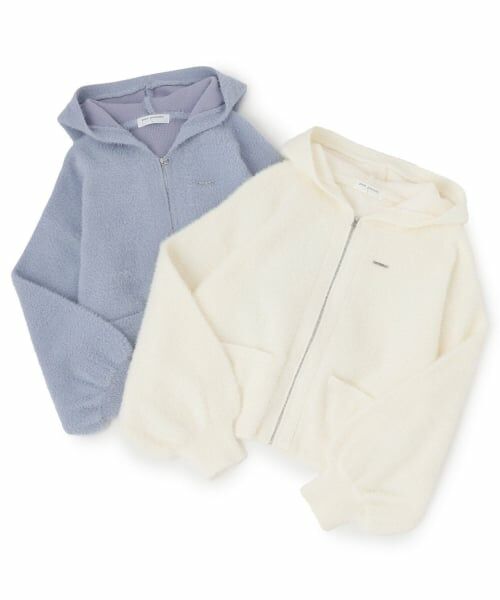 pom ponette junior / ポンポネット ジュニア パーカー | 【130cmあり】シャギーニットパーカ | 詳細21