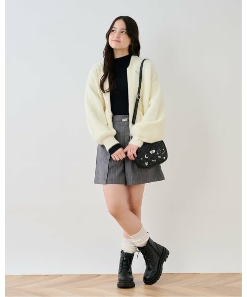 pom ponette junior / ポンポネット ジュニア パーカー | 【130cmあり】シャギーニットパーカ | 詳細22