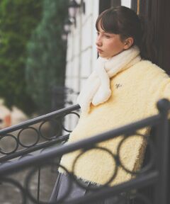 pom ponette junior / ポンポネット ジュニア ニット・セーター | ブークレーニット×チュニックトップス