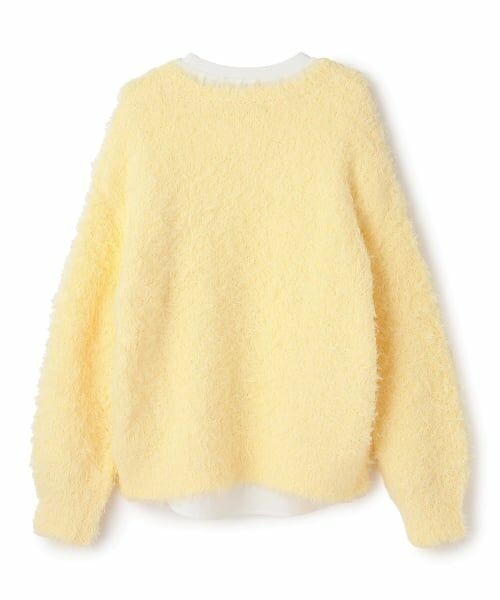 pom ponette junior / ポンポネット ジュニア ニット・セーター | ブークレーニット×チュニックトップス | 詳細1