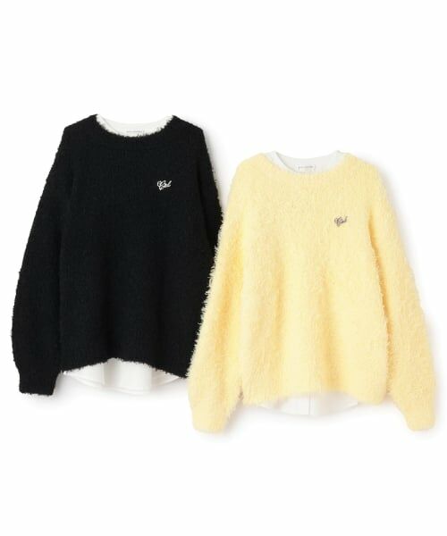 pom ponette junior / ポンポネット ジュニア ニット・セーター | ブークレーニット×チュニックトップス | 詳細12