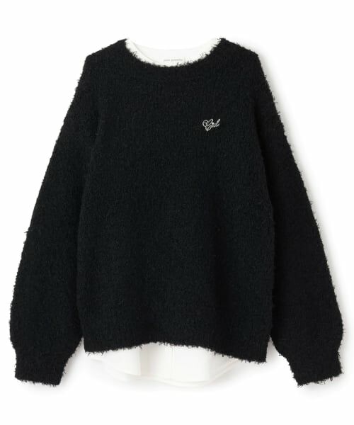 pom ponette junior / ポンポネット ジュニア ニット・セーター | ブークレーニット×チュニックトップス | 詳細14