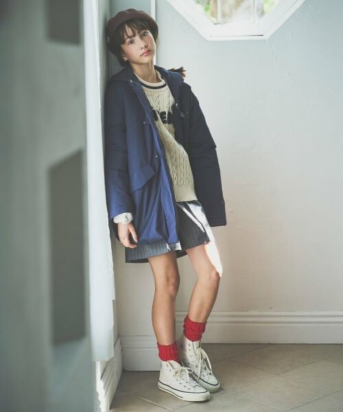 pom ponette junior / ポンポネット ジュニア ニット・セーター | 【130cmあり】サガラロゴケーブルニット | 詳細12