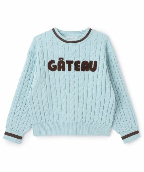 pom ponette junior / ポンポネット ジュニア ニット・セーター | 【130cmあり】サガラロゴケーブルニット | 詳細21