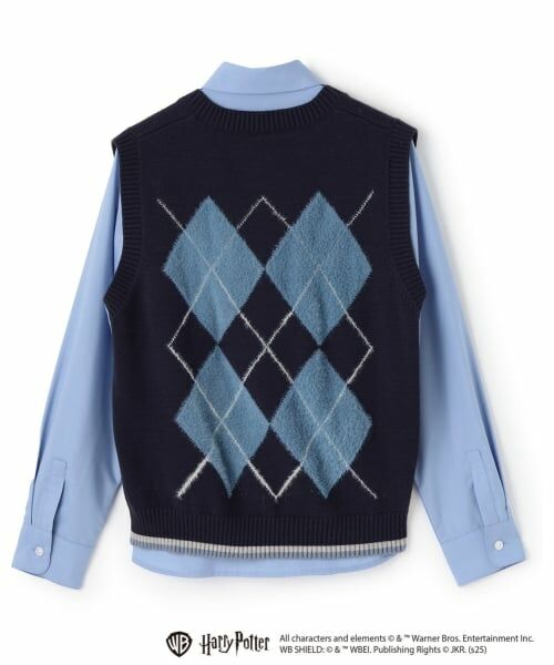 pom ponette junior / ポンポネット ジュニア ニット・セーター | 【130cmあり】【Harry Potter】アーガイルニットベストセット | 詳細1