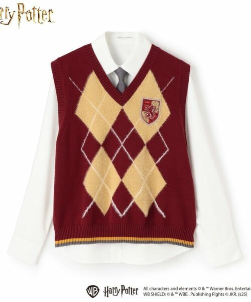 pom ponette junior / ポンポネット ジュニア ニット・セーター | 【130cmあり】【Harry Potter】アーガイルニットベストセット | 詳細16