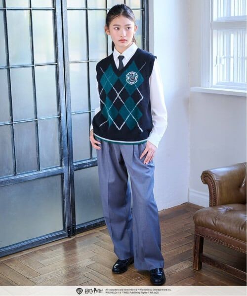 pom ponette junior / ポンポネット ジュニア ニット・セーター | 【130cmあり】【Harry Potter】アーガイルニットベストセット | 詳細22