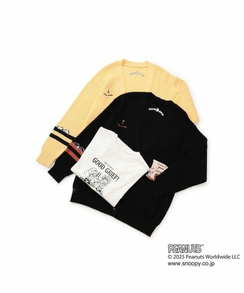 pom ponette junior / ポンポネット ジュニア カーディガン・ボレロ | 【130cmあり】【PEANUTS】レタードカーディガン×ロンTセット | 詳細16