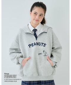pom ponette junior / ポンポネット ジュニア パーカー | 【130cmあり】【PEANUTS】ハーフジップパーカ