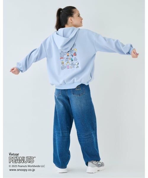 pom ponette junior / ポンポネット ジュニア パーカー | 【130cmあり】【PEANUTS】ハーフジップパーカ | 詳細19