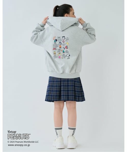 pom ponette junior / ポンポネット ジュニア パーカー | 【130cmあり】【PEANUTS】ハーフジップパーカ | 詳細21