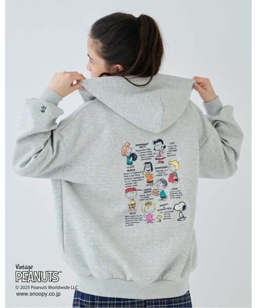 pom ponette junior / ポンポネット ジュニア パーカー | 【130cmあり】【PEANUTS】ハーフジップパーカ | 詳細22