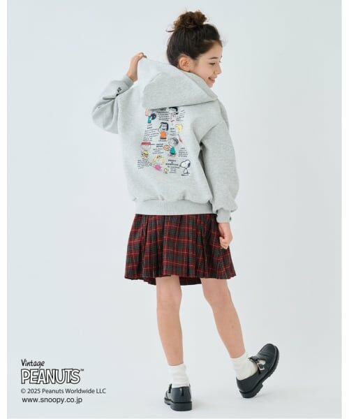 pom ponette junior / ポンポネット ジュニア パーカー | 【130cmあり】【PEANUTS】ハーフジップパーカ | 詳細26