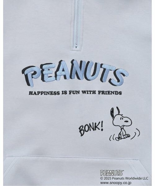 pom ponette junior / ポンポネット ジュニア パーカー | 【130cmあり】【PEANUTS】ハーフジップパーカ | 詳細3