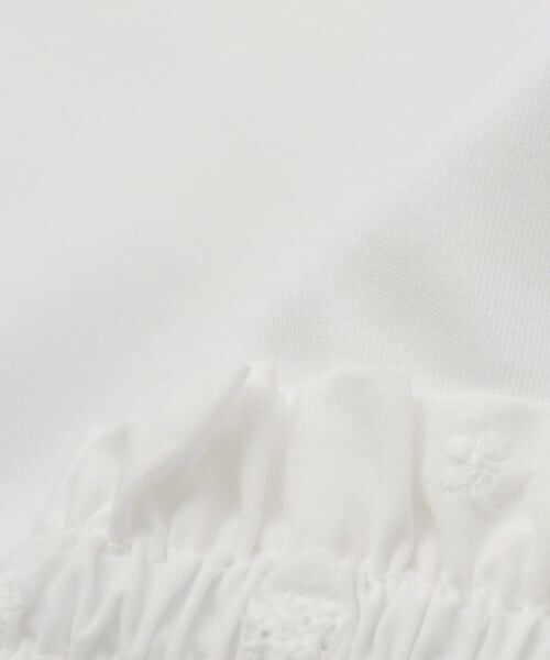 pom ponette junior / ポンポネット ジュニア スウェット | レース裏毛プルオーバー×ペプラムTシャツ | 詳細10