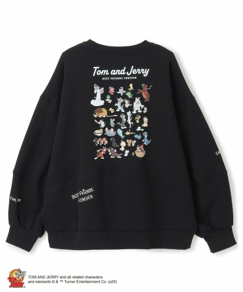 pom ponette junior / ポンポネット ジュニア スウェット | 【TOM and JERRY】裏毛プルオーバー | 詳細1