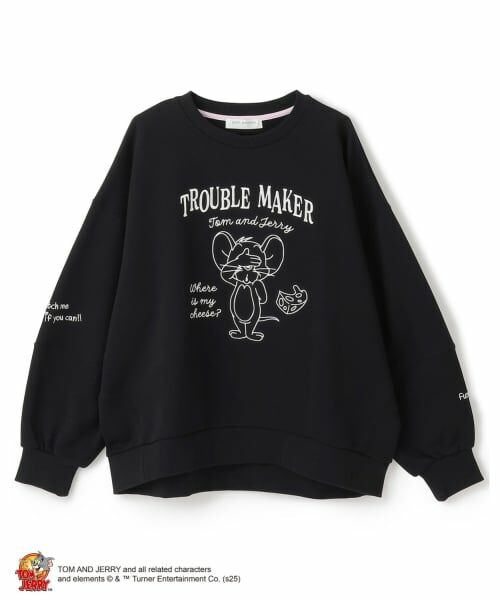 pom ponette junior / ポンポネット ジュニア スウェット | 【TOM and JERRY】裏毛プルオーバー | 詳細12