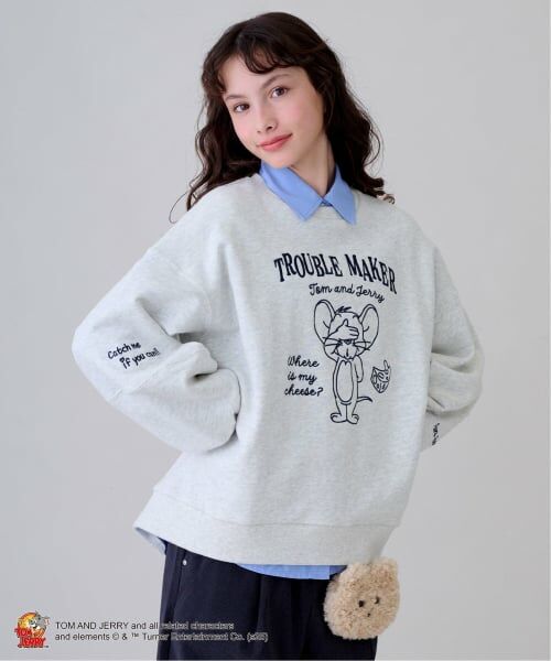 pom ponette junior / ポンポネット ジュニア スウェット | 【TOM and JERRY】裏毛プルオーバー | 詳細14
