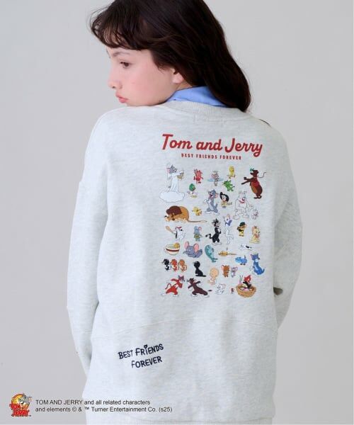 pom ponette junior / ポンポネット ジュニア スウェット | 【TOM and JERRY】裏毛プルオーバー | 詳細15