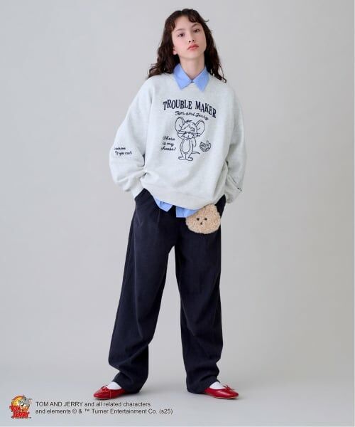 pom ponette junior / ポンポネット ジュニア スウェット | 【TOM and JERRY】裏毛プルオーバー | 詳細16