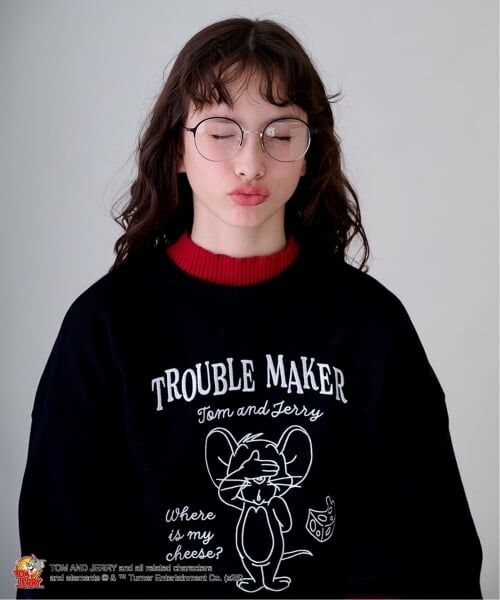 pom ponette junior / ポンポネット ジュニア スウェット | 【TOM and JERRY】裏毛プルオーバー | 詳細17