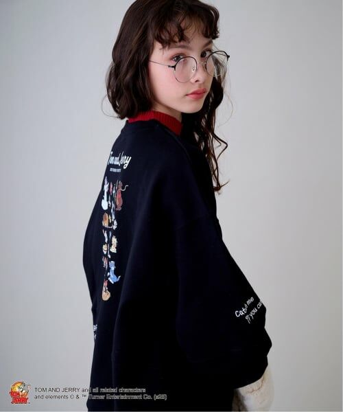 pom ponette junior / ポンポネット ジュニア スウェット | 【TOM and JERRY】裏毛プルオーバー | 詳細18