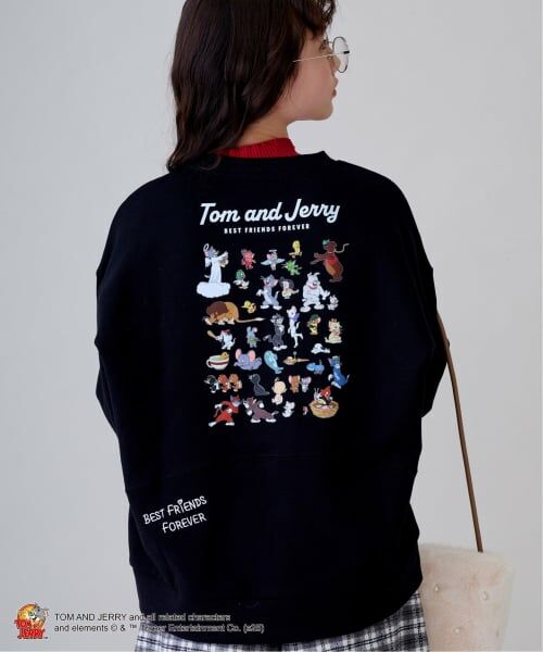 pom ponette junior / ポンポネット ジュニア スウェット | 【TOM and JERRY】裏毛プルオーバー | 詳細19