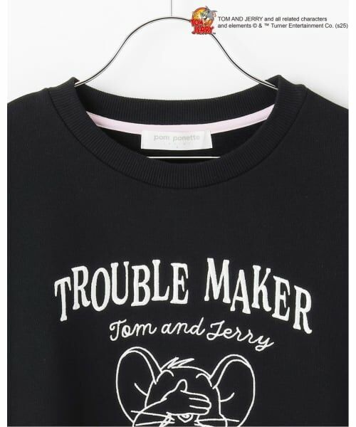 pom ponette junior / ポンポネット ジュニア スウェット | 【TOM and JERRY】裏毛プルオーバー | 詳細2