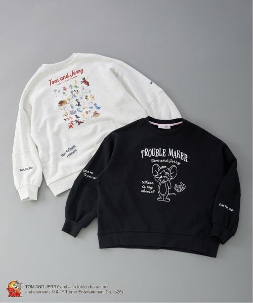 pom ponette junior / ポンポネット ジュニア スウェット | 【TOM and JERRY】裏毛プルオーバー | 詳細21