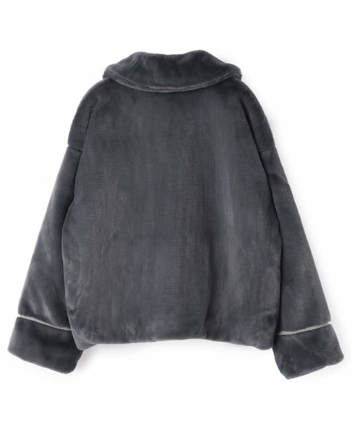 pom ponette junior / ポンポネット ジュニア ブルゾン | 【130cmあり】フェイクファーブルゾン | 詳細1