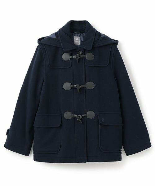 pom ponette junior / ポンポネット ジュニア その他アウター | 【卒服】【軽量キルティング裏地】ミドルダッフルコート | 詳細14