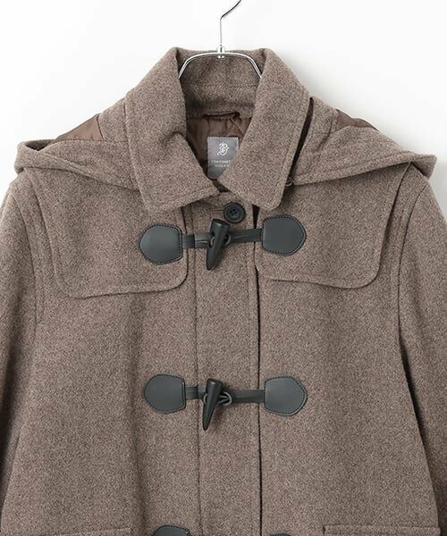 pom ponette junior / ポンポネット ジュニア その他アウター | 【卒服】【軽量キルティング裏地】ミドルダッフルコート | 詳細2