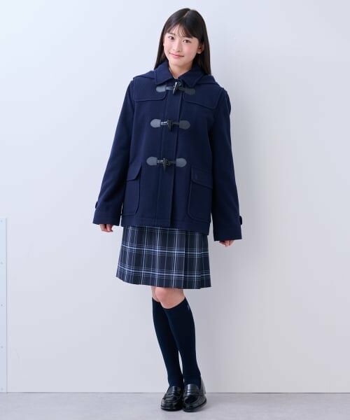 pom ponette junior / ポンポネット ジュニア その他アウター | 【卒服】【軽量キルティング裏地】ミドルダッフルコート | 詳細21