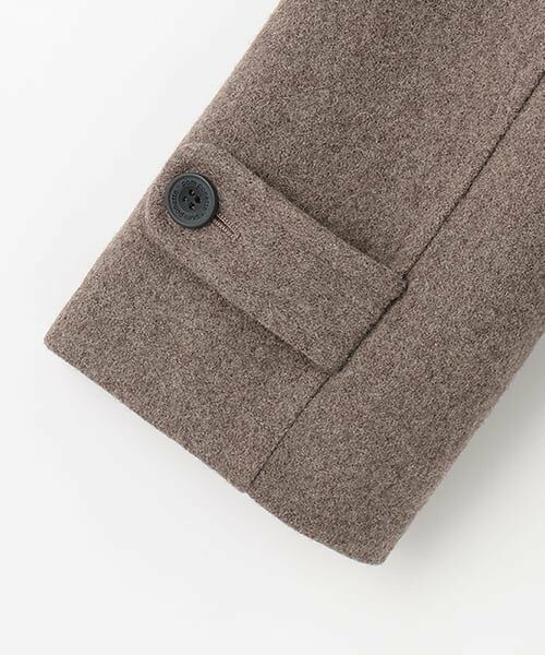 pom ponette junior / ポンポネット ジュニア その他アウター | 【卒服】【軽量キルティング裏地】ミドルダッフルコート | 詳細9